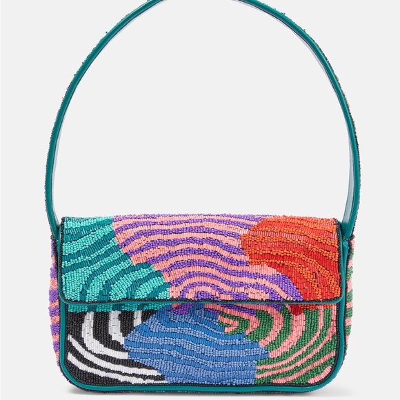 STAUD Handbags - STAUD BEADED TOMMY BAG